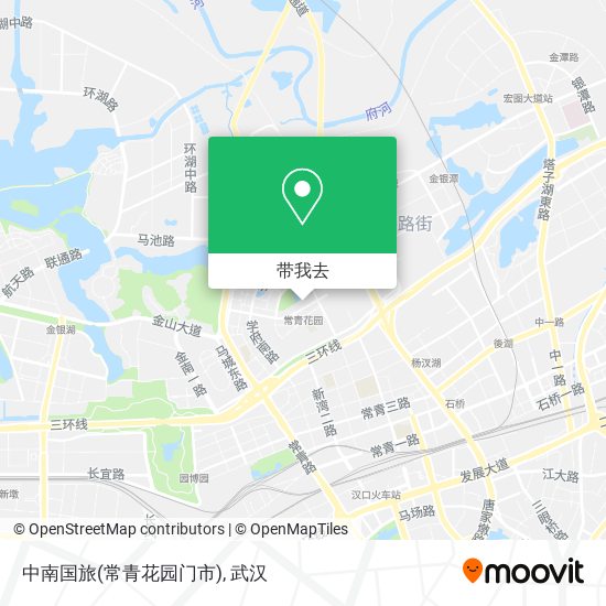 中南国旅(常青花园门市)地图