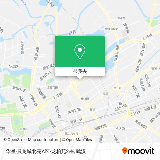 华星·晨龙城北苑A区-龙柏苑2栋地图
