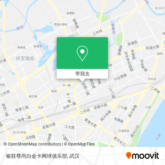 银联尊尚白金卡网球俱乐部地图