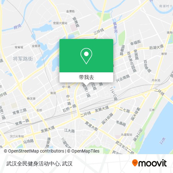 武汉全民健身活动中心地图