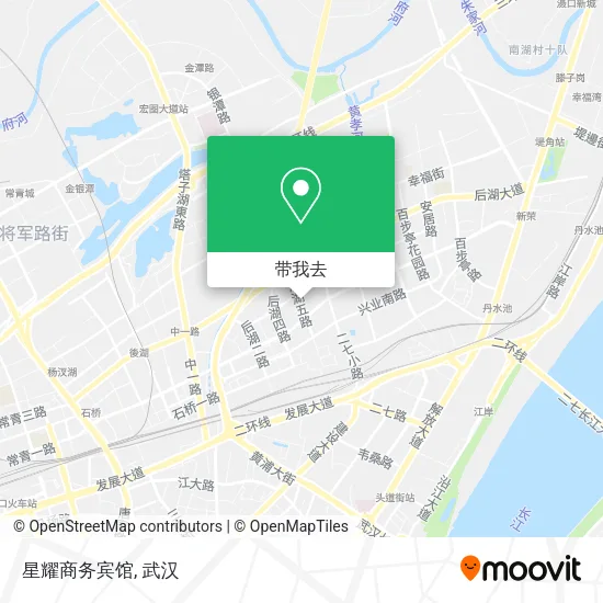 星耀商务宾馆地图