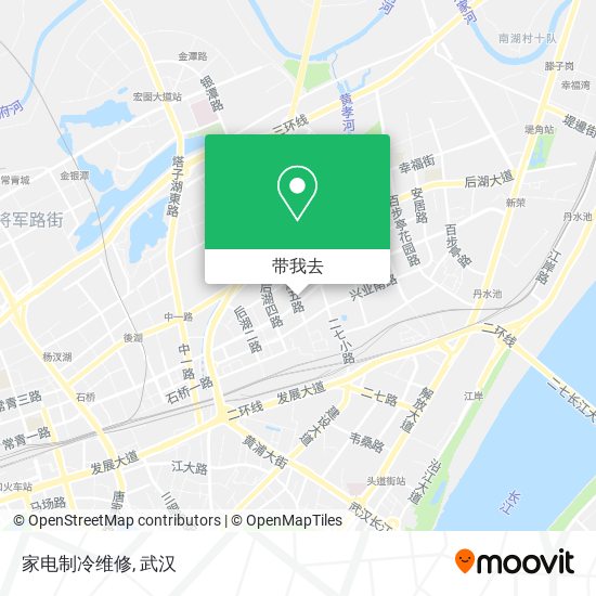 家电制冷维修地图