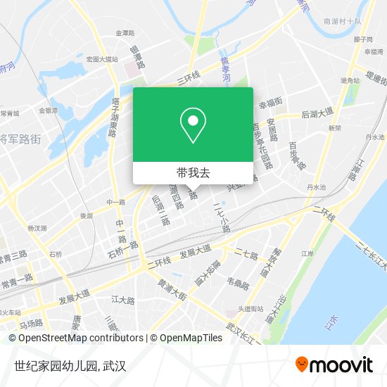 世纪家园幼儿园地图