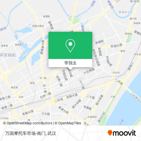 万国摩托车市场-南门地图