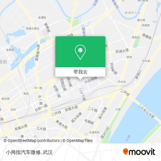 小拇指汽车微修地图