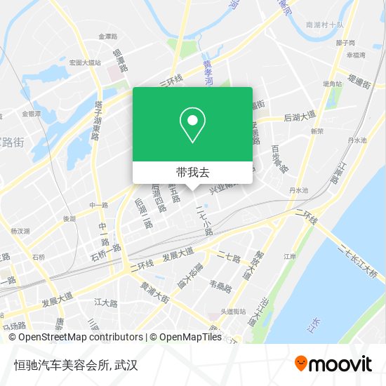 恒驰汽车美容会所地图