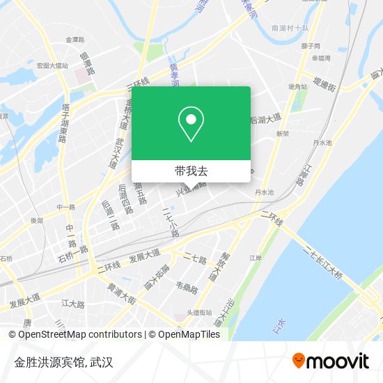 金胜洪源宾馆地图