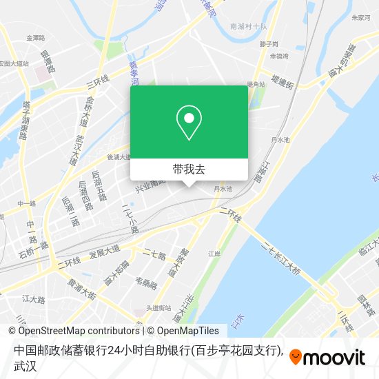 中国邮政储蓄银行24小时自助银行(百步亭花园支行)地图