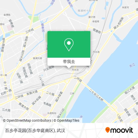 百步亭花园(百步华庭南区)地图