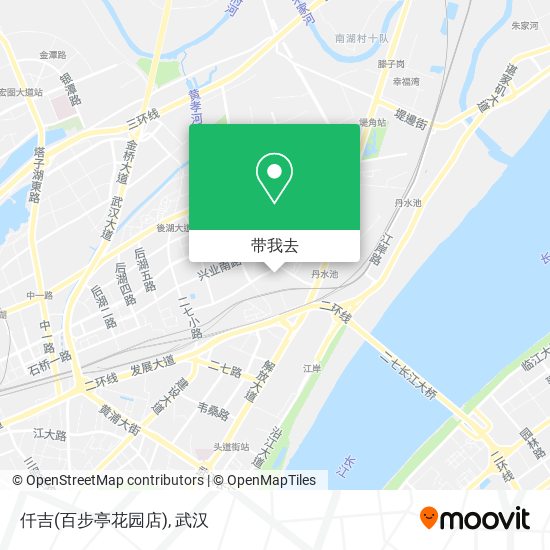 仟吉(百步亭花园店)地图