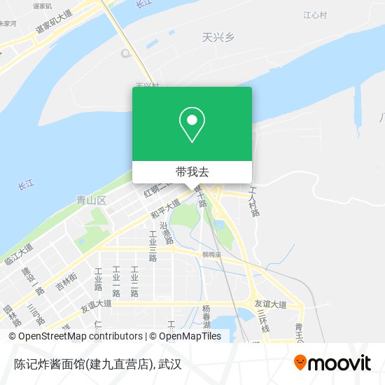 陈记炸酱面馆(建九直营店)地图