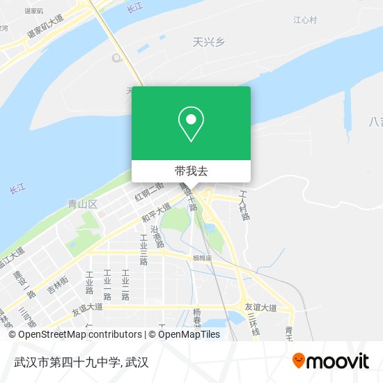武汉市第四十九中学地图