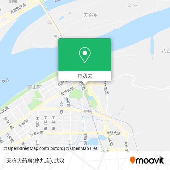 天济大药房(建九店)地图