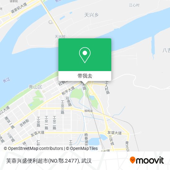 芙蓉兴盛便利超市(NO.鄂.2477)地图