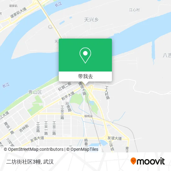 二坊街社区3幢地图