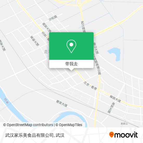 武汉家乐美食品有限公司地图