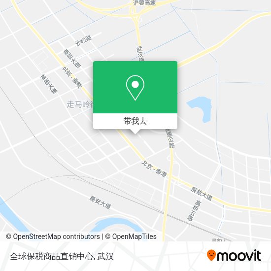 全球保税商品直销中心地图