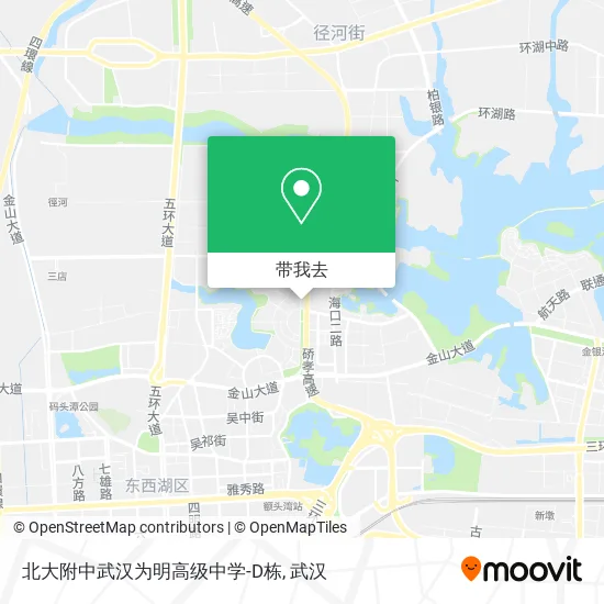 北大附中武汉为明高级中学-D栋地图