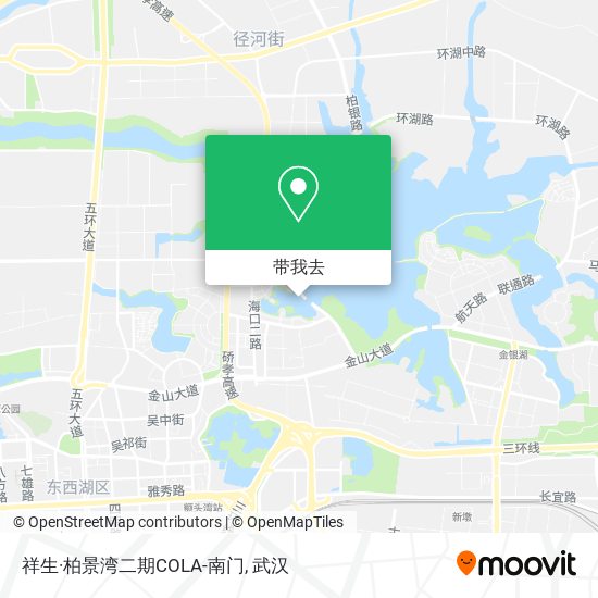 祥生·柏景湾二期COLA-南门地图