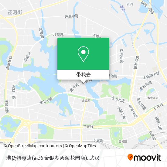 港货特惠店(武汉金银湖碧海花园店)地图