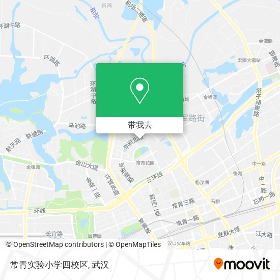 常青实验小学四校区地图