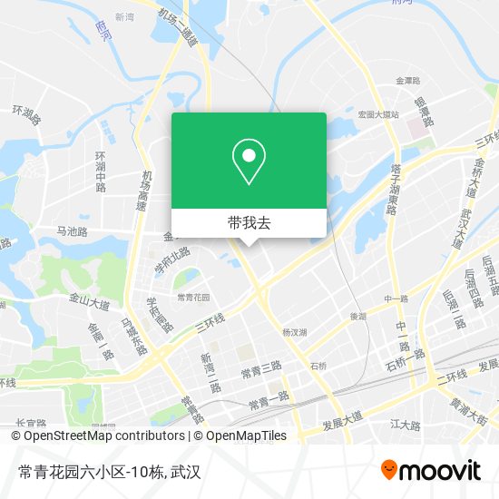 常青花园六小区-10栋地图