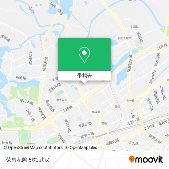 荣昌花园-5栋地图