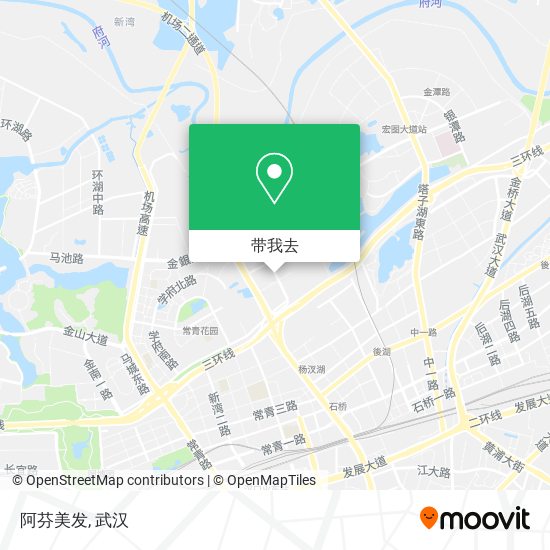 阿芬美发地图