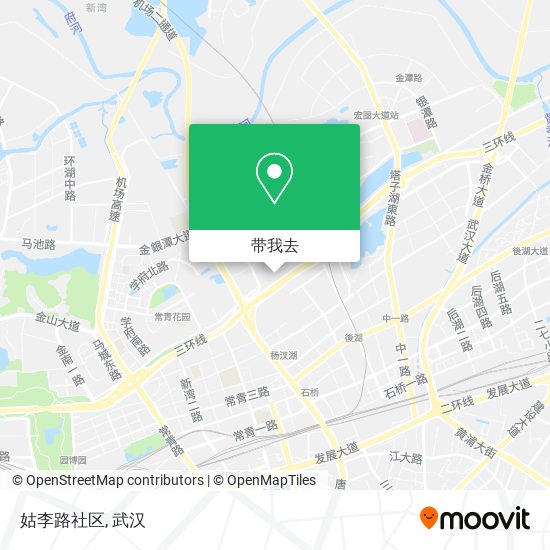 姑李路社区地图