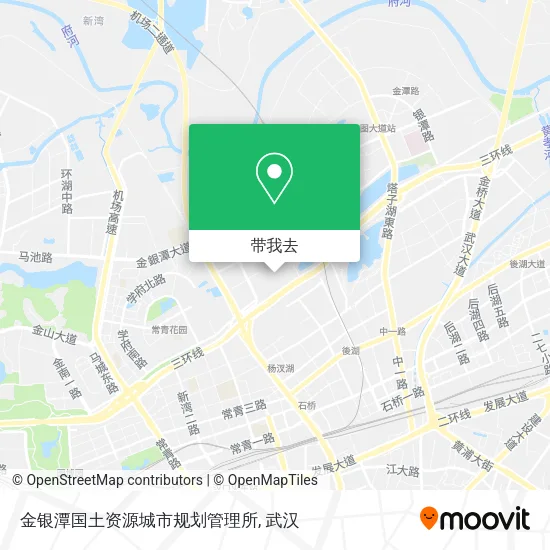 金银潭国土资源城市规划管理所地图