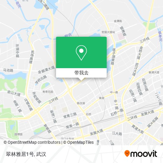 翠林雅居1号地图
