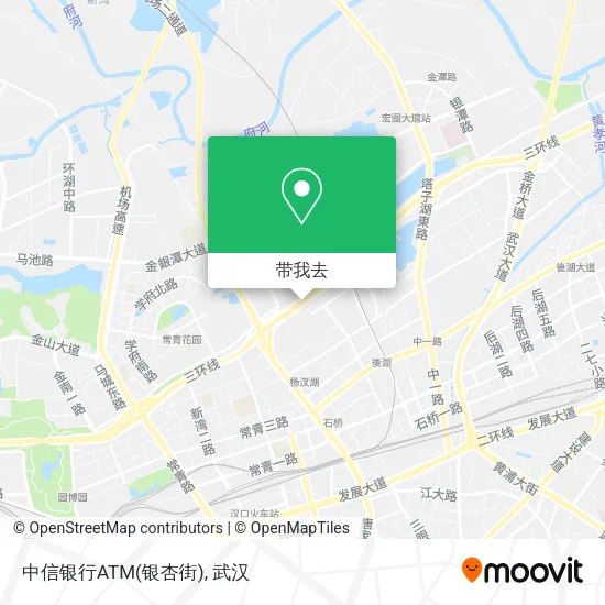 中信银行ATM(银杏街)地图