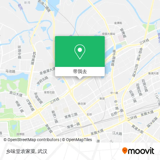 乡味堂农家菜地图