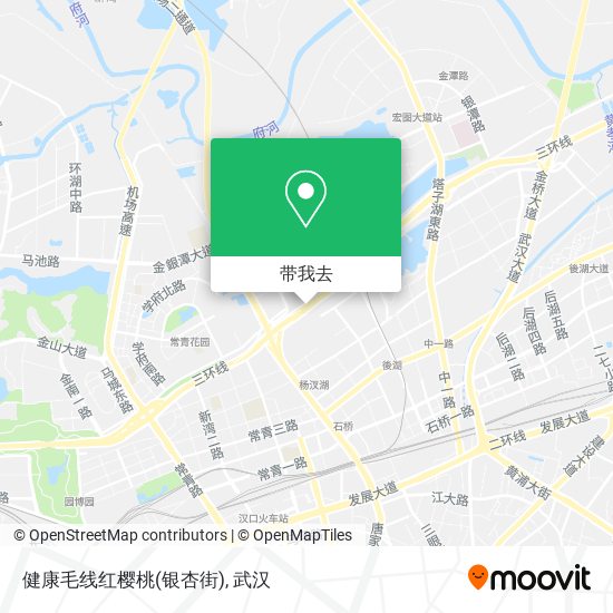 健康毛线红樱桃(银杏街)地图