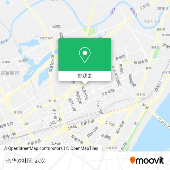 余华岭社区地图