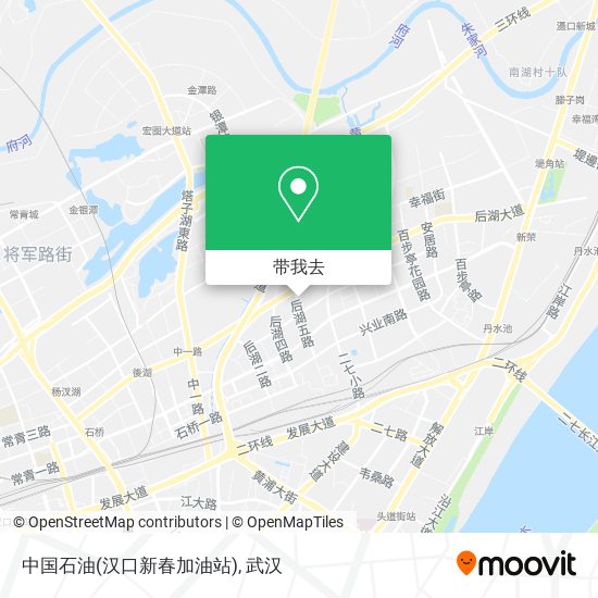 中国石油(汉口新春加油站)地图