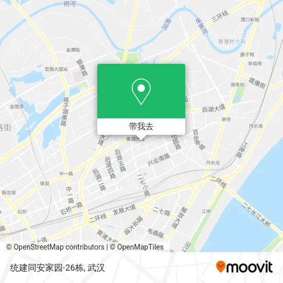 统建同安家园-26栋地图