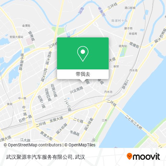 武汉聚源丰汽车服务有限公司地图