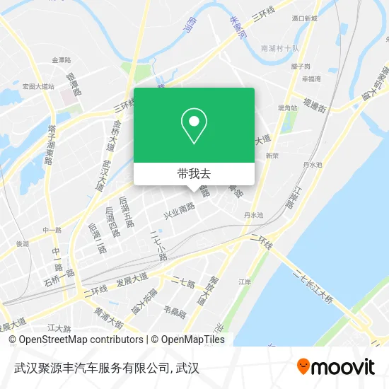 武汉聚源丰汽车服务有限公司地图