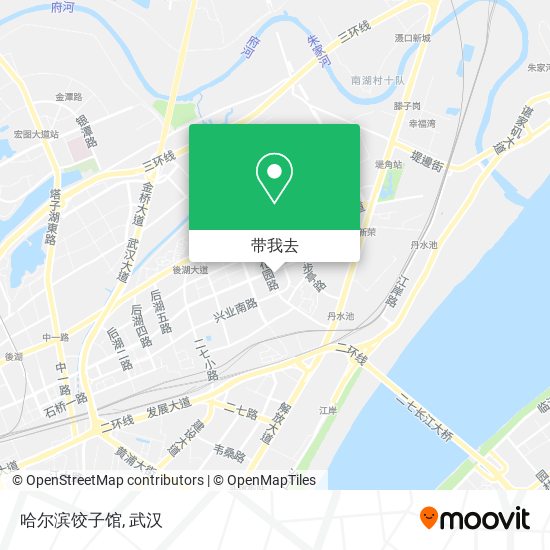 哈尔滨饺子馆地图