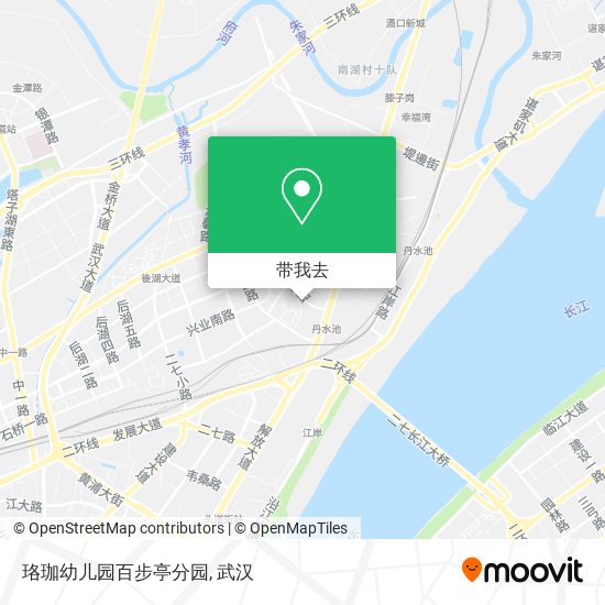 珞珈幼儿园百步亭分园地图