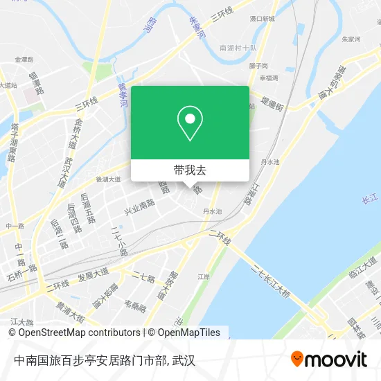 中南国旅百步亭安居路门市部地图