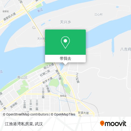 江渔港湾私房菜地图