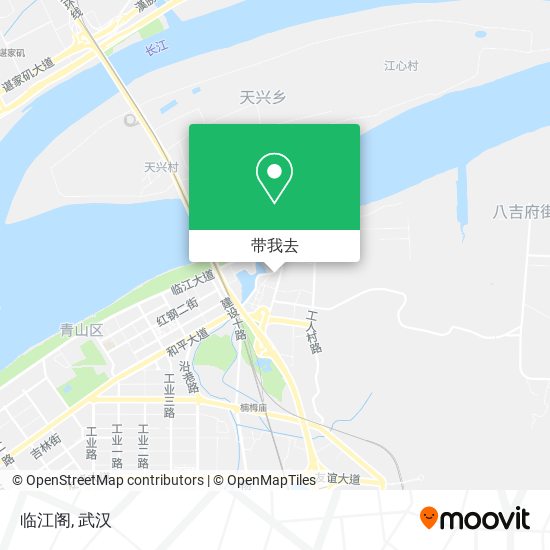 临江阁地图