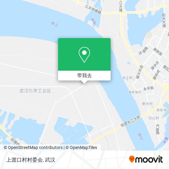 上渡口村村委会地图