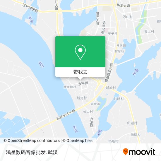 鸿星数码音像批发地图