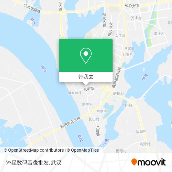 鸿星数码音像批发地图