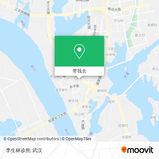 李生林诊所地图