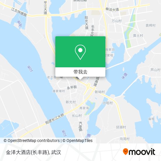 金泽大酒店(长丰路)地图