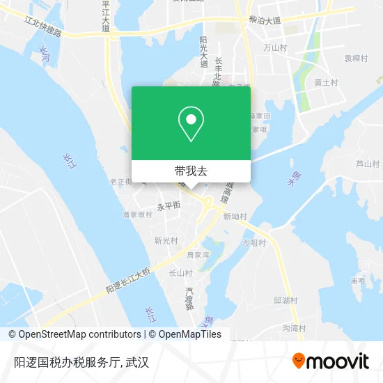 阳逻国税办税服务厅地图